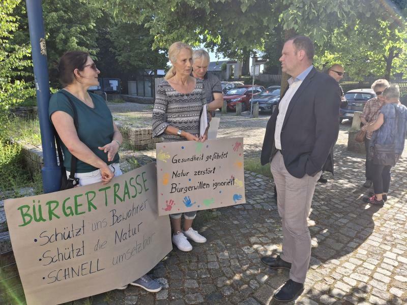 Warum nicht die Bürgertrasse?