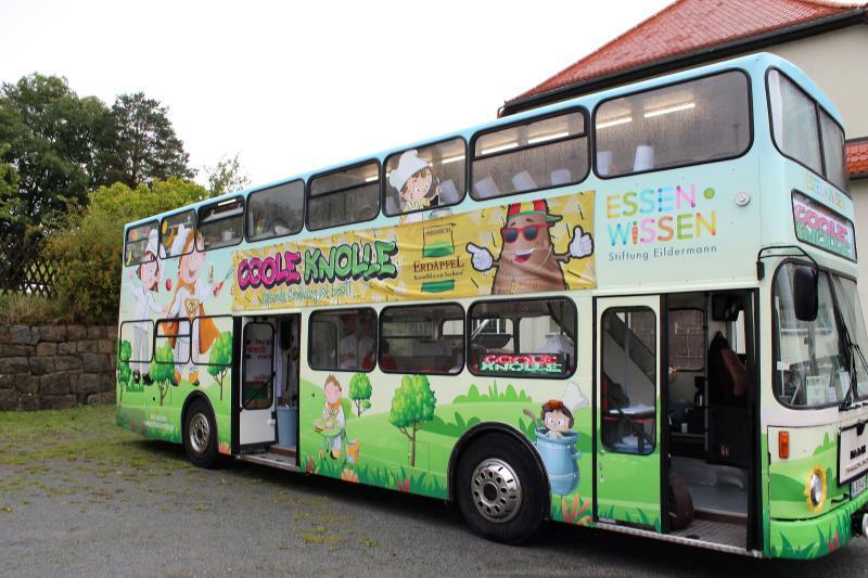 Schüler entdecken die „Coole Knolle“ in Wehrsdorf