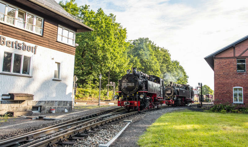 Zittauer Schmalspurbahn vor dem Normalbetrieb