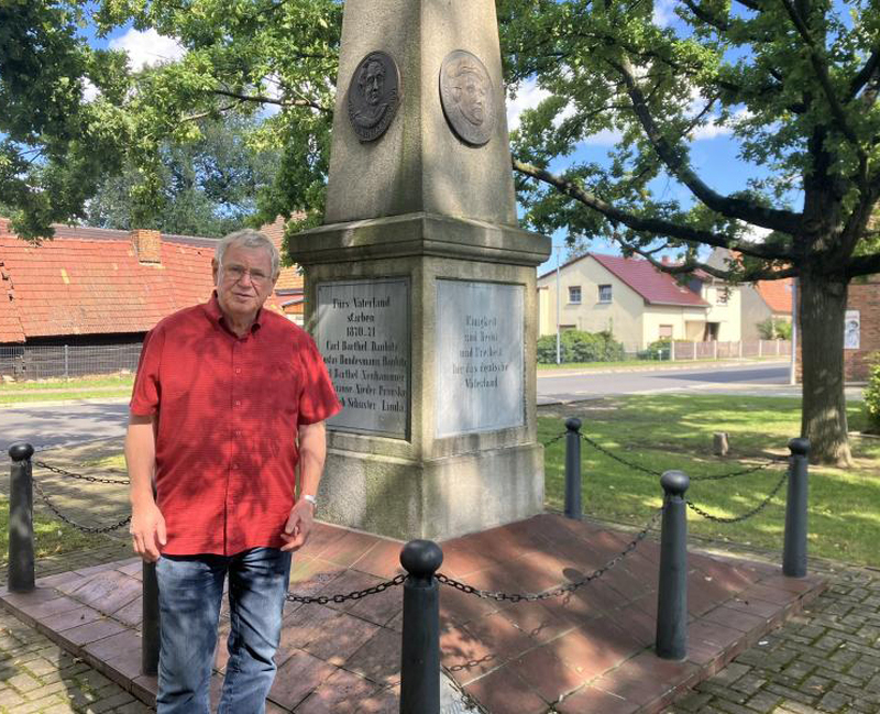 Das Denkmal wird zum Einheitstag nicht fertig