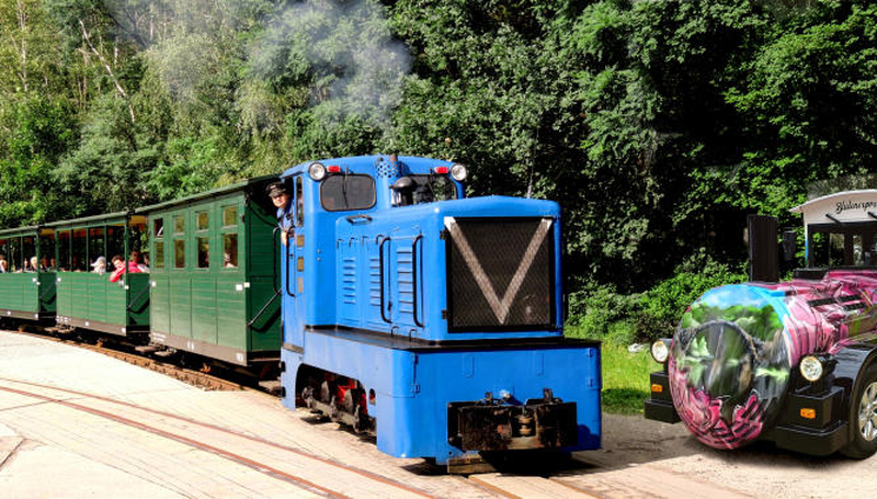 Mehr Fahrten bis August mit der Waldeisenbahn
