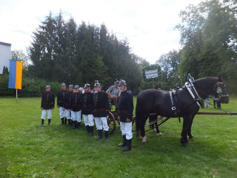 Handdruckspritzen in Gräfenhain am 7. September
