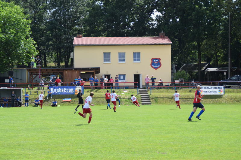 Fußballplatz Wiesa ist Schauplatz eines Dorffestes
