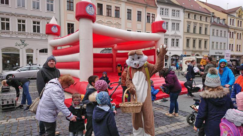 Ostershopping in der Zittauer Innenstadt