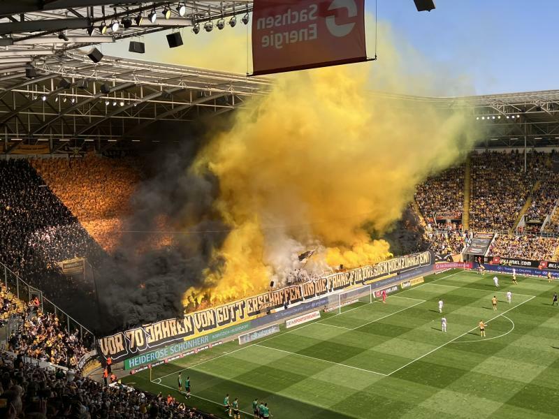 Die Eintracht zieht Traumlos Dynamo