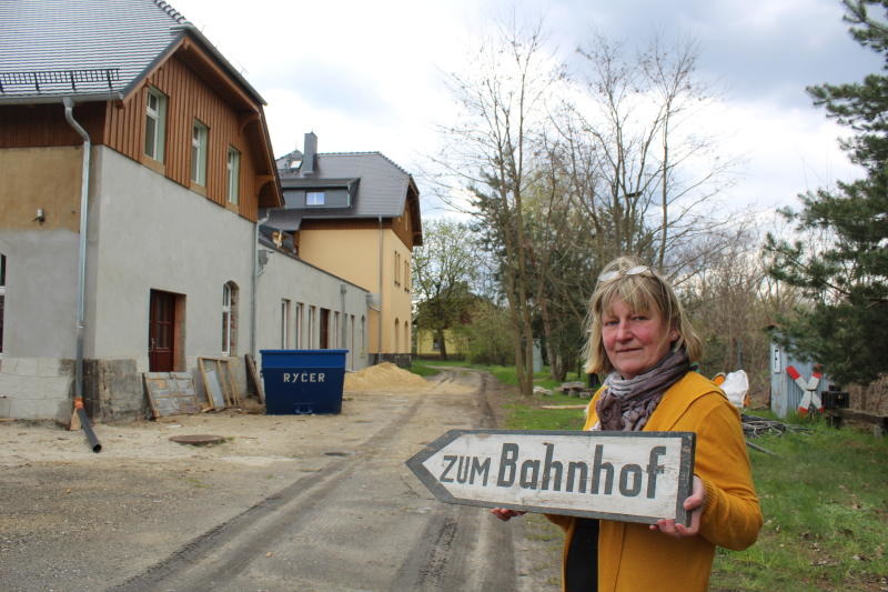 Einstiger Bahnhof wird zur Haltestelle für Begegnungen