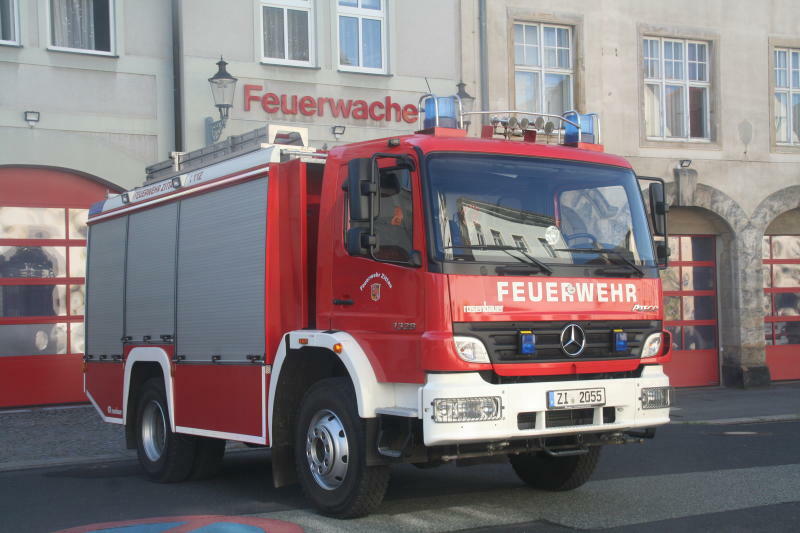 Die Feuerwehr präsentiert sich