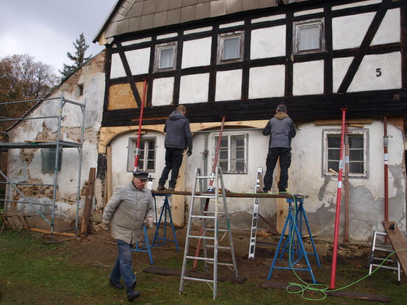 Ein Umgebindehaus in Gebelzig wird erhalten