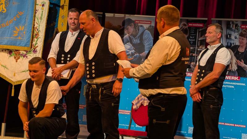 In Bautzen zum Gesellen geschlagen