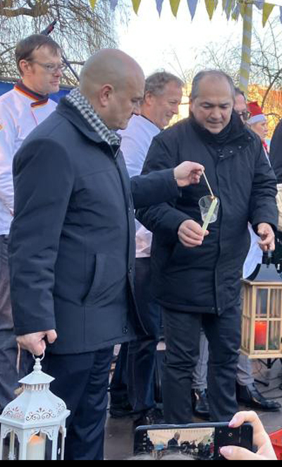 Stollen lockten in Görlitz zum Friedenslicht