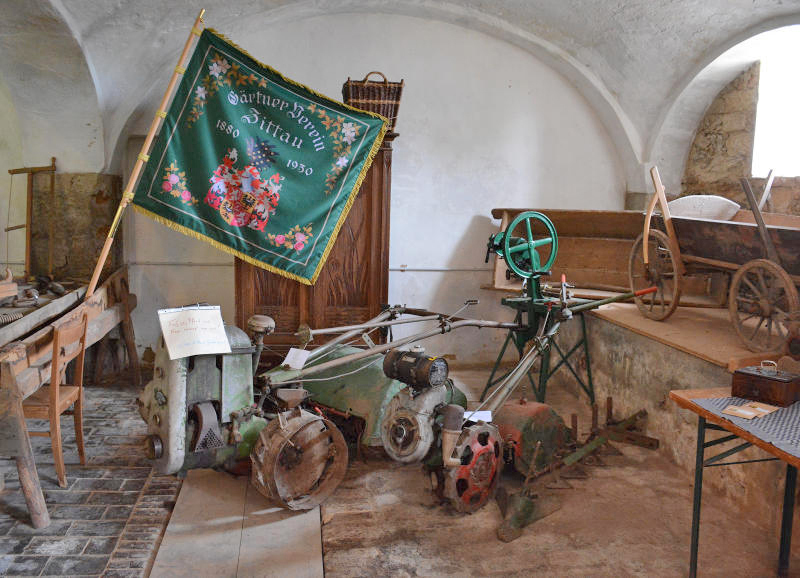 Gartenbaugeschichte  im Eckartsberger Dorfmuseum