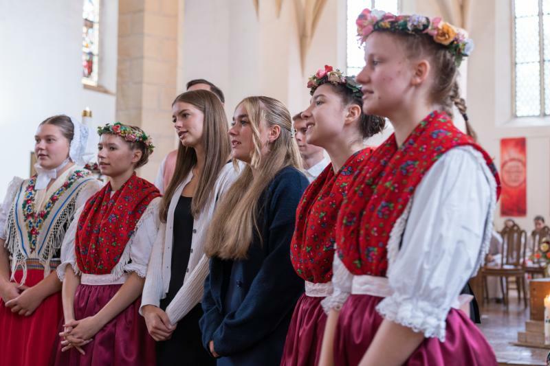 Fest zur Kirchweihe in Göda