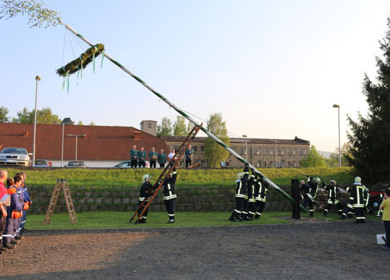 Hexenfeuer lodern in der Region Löbau - Zittau