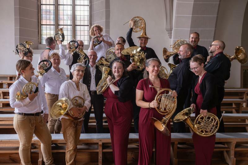 Waldhornklänge erfüllen den Dom