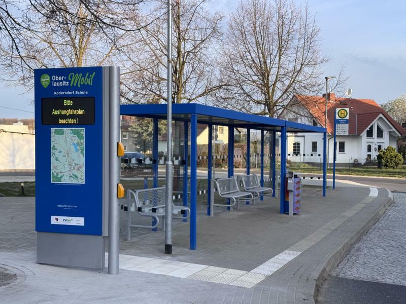 Knotenpunkt mit Kunstaufwertung in Kodersdorf