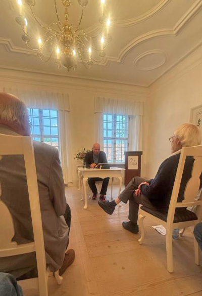 Heinz Eggert plauderte aus dem Nähkästchen