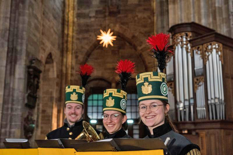 Herrnhuter Stern im Wiener Stephansdom 