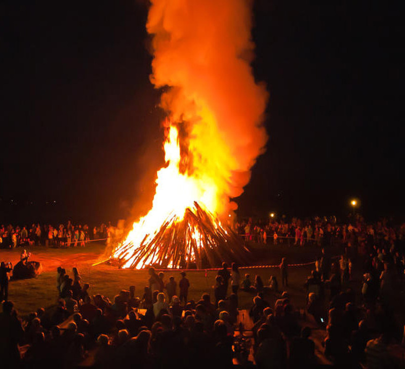 Jetzt lodern wieder die Hexenfeuer um Löbau und Zittau