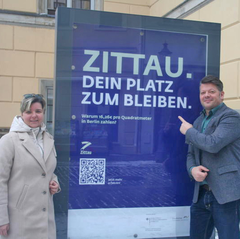 Die Stadt Zittau startet Imagekampagne 