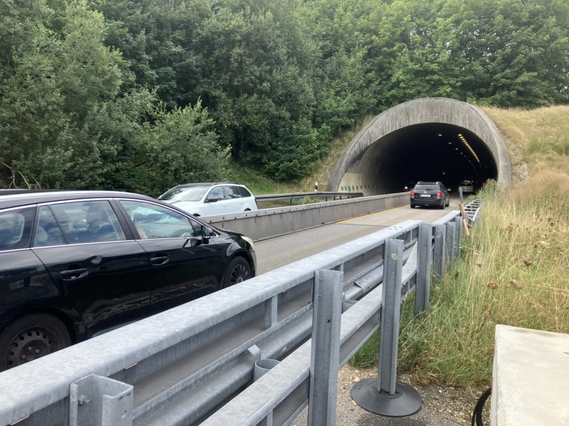 Autobahntunnel ist am 25. wieder einmal gesperrt
