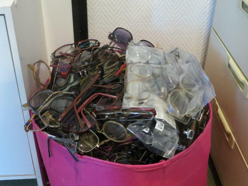 Hier bekommen alte Brillen
ein zweites Leben