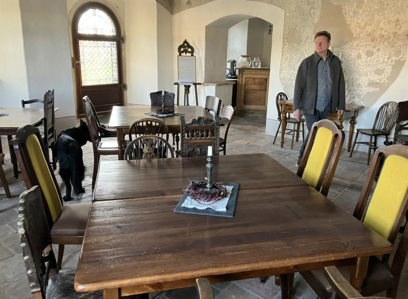 Im Schloss finden Gedanken Raum