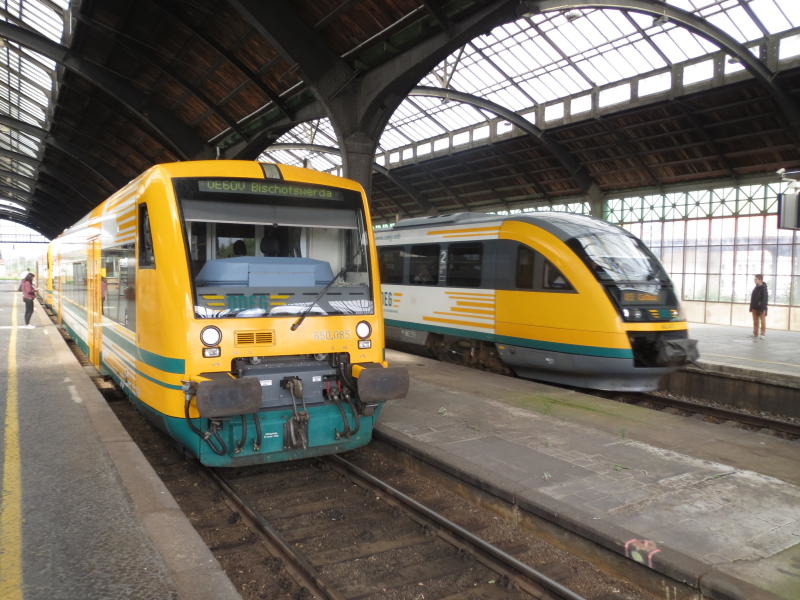 Desiro statt Regio Shuttle im Ostsachsennetz unterwegs