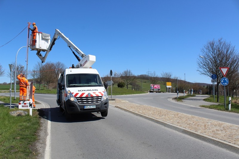 Bautzener Straße wird tagelang zur Baustelle