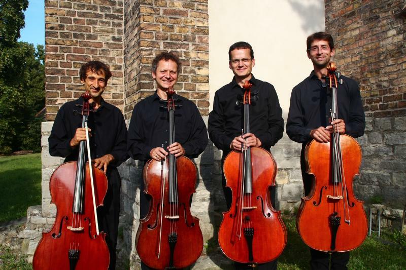 Cello-Quartett im Zittauer Bürgersaal