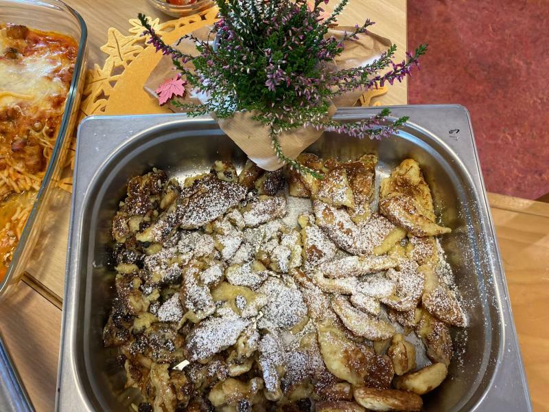 In der Schkola Hartau: Kaiserschmarrn  am „süßen Freitag“