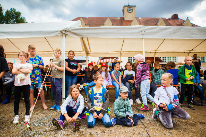 Kinder bauen ihre Stadt 2023 an der ulica Kosciuszki