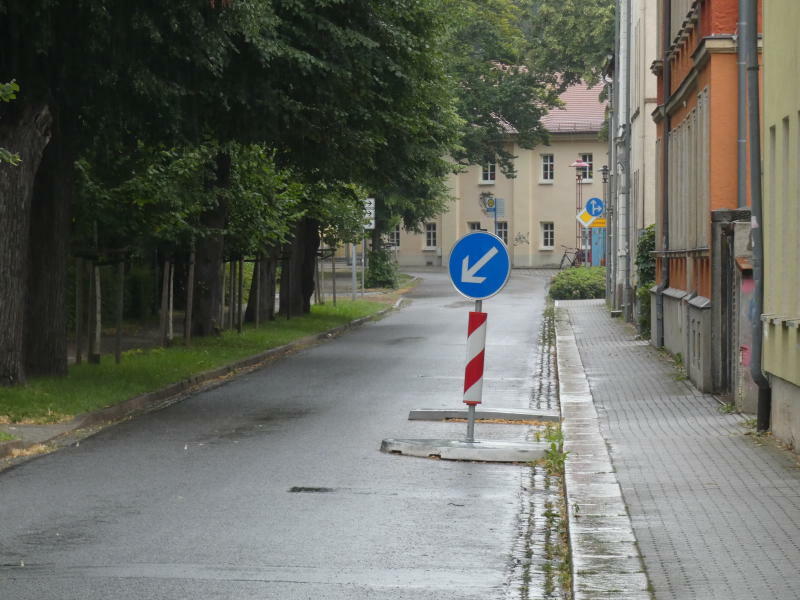 Kein Zebrastreifen an der Kirchstraße