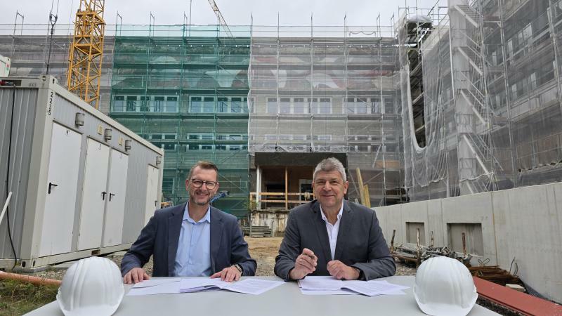 Meilenstein für das Kommunalzentrum