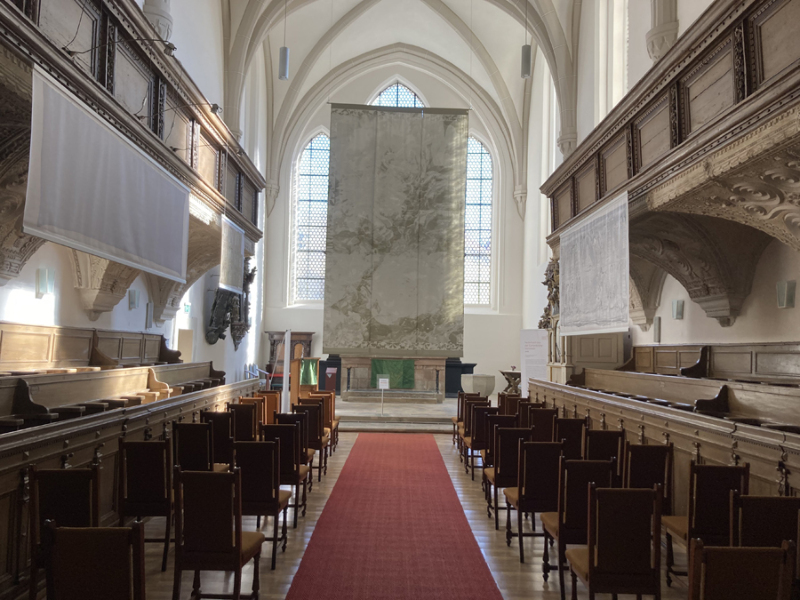 Abendandacht in der Klosterkirche Zittau 