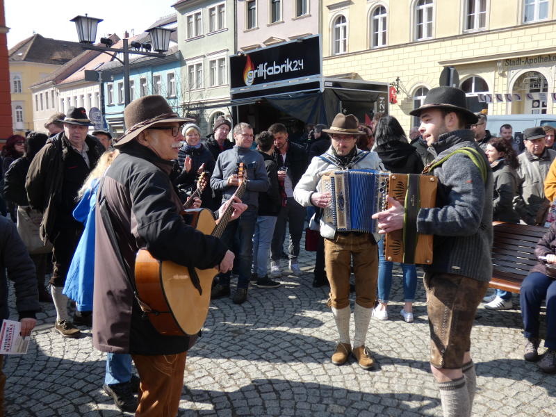 Maskenpflicht auf dem Kamenzer Wochenmarkt