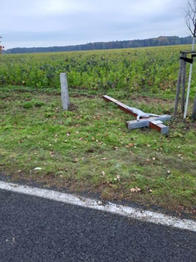 Mehrere katholische Wegkreuze wurden zerstört und geschändet