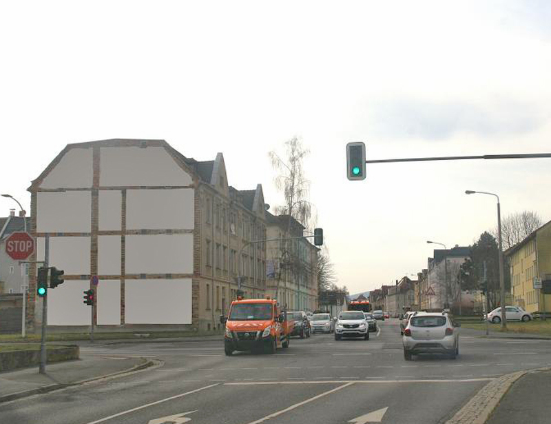 Die Südstraße in Zittau wird ausgebaut