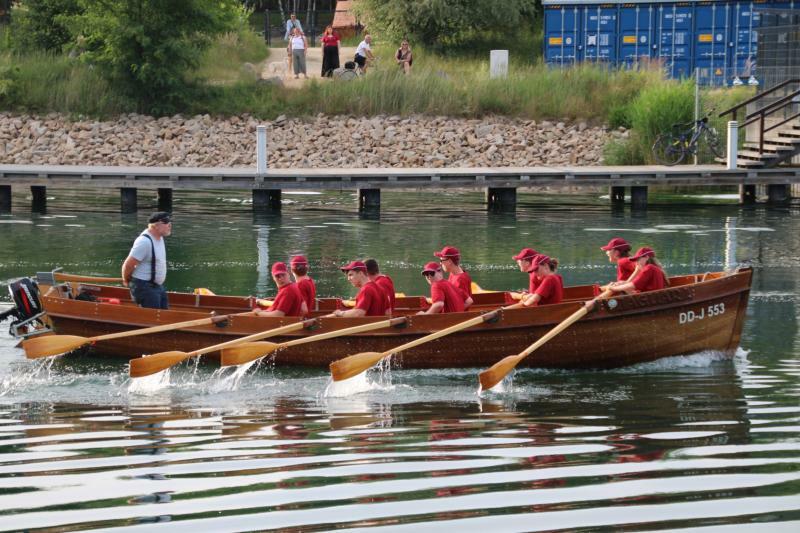 Kutterpullen im Hafen Tauchritz