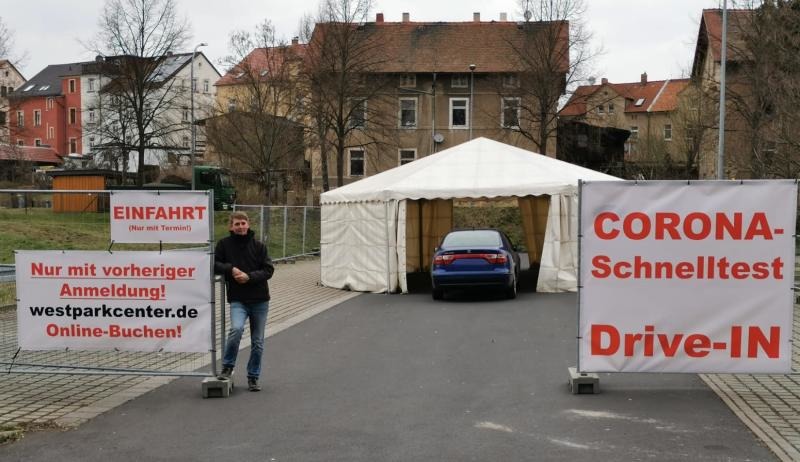 Drive-In: Mit dem Fahrzeug zum Corona-Schnelltest