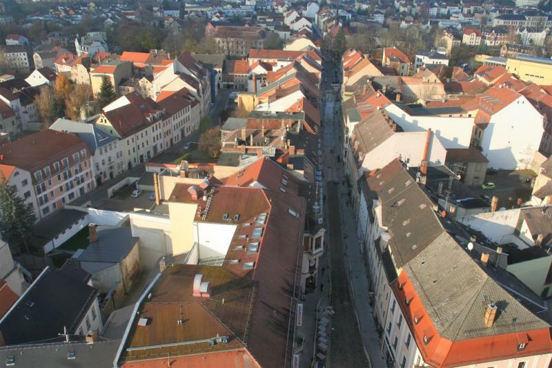 Die Innere Weberstraße in Zittau wird freigegeben