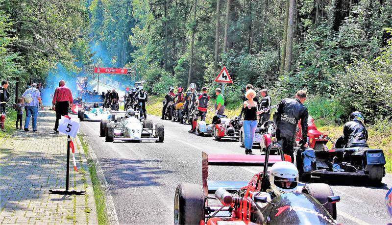 Motorsportmeeting zum Lückendorfer Bergrennen