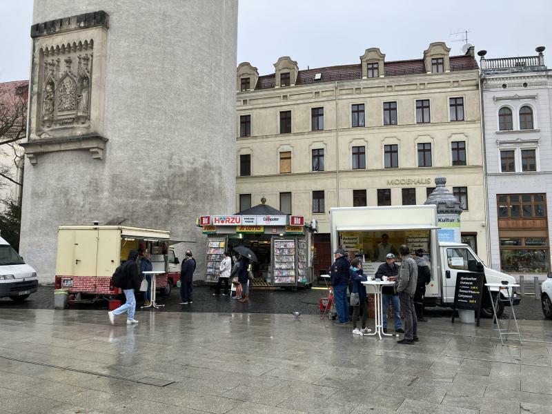 Der Görlitzer Wochenmarkt ist umgezogen