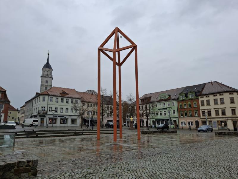 Herrnhuter Stern für den Mediaturm