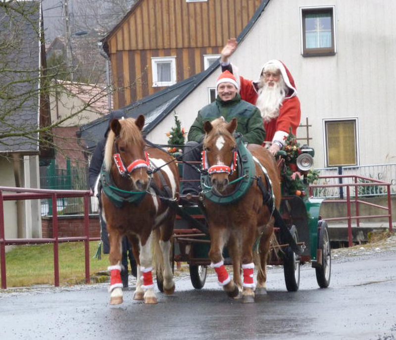 Weihnachtsmann auf Abschiedstour