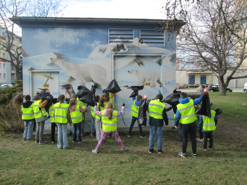 Schule mit Engagement für saubere Umwelt