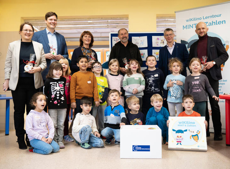 Vorschulkinder auf Planetentour in Löbau