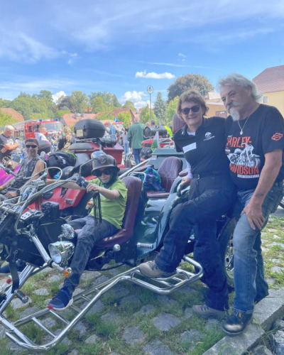 Biker mit Herzblut organisierten Heimkinderausfahrt