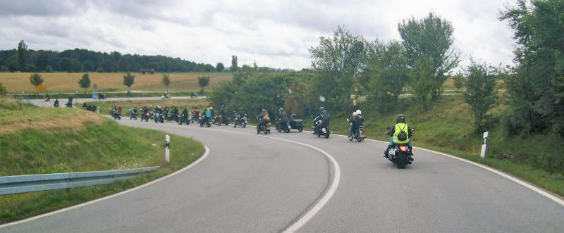 Motorradausfahrt führt von Rothenburg nach Sohland