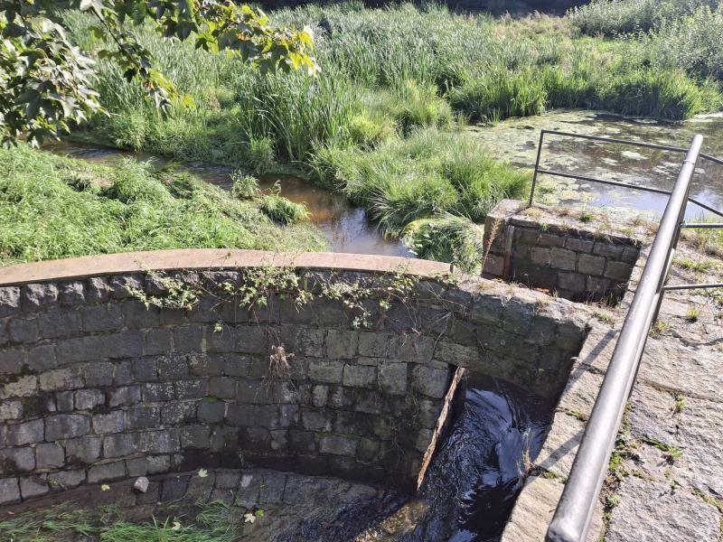 Gerinne kann jetzt gebaut werden