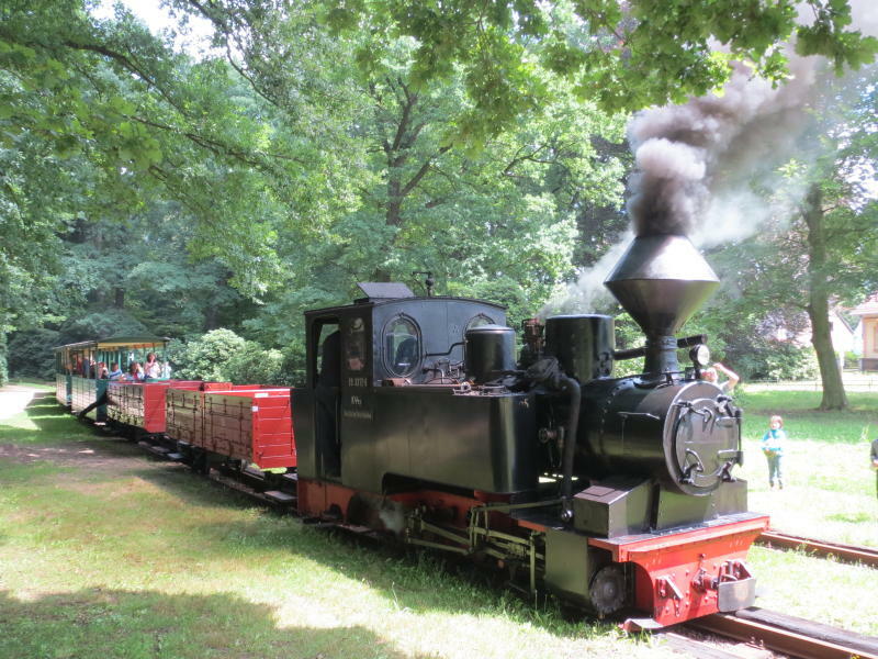 Ein großes Fest bei der Waldbahn in Weißwasser